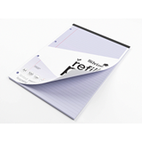 Silvine Tinted Refill Pad A4 8mm Lined with Margin 100 Pages Violet